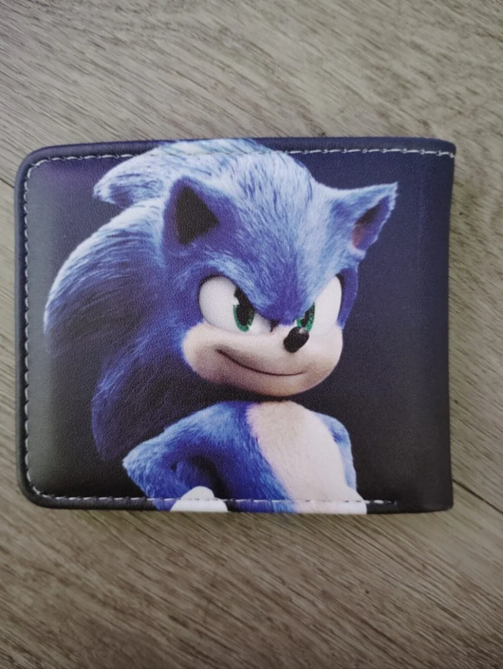 New sonic the hedgehog anime manga leather wallet